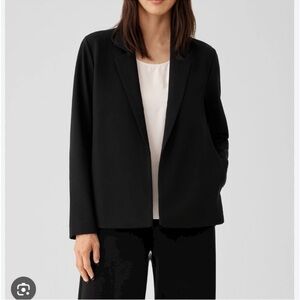Eileen Fisher High Collar Black Blazer
Jacket NWT Sz S/P